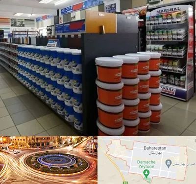 فروشگاه رنگ ساختمانی در بهارستان