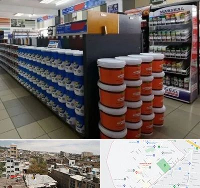 فروشگاه رنگ ساختمانی در شمیران نو 