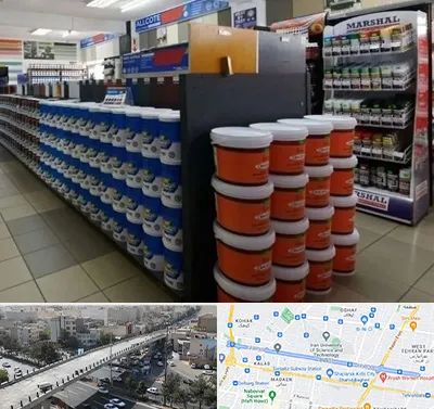 فروشگاه رنگ ساختمانی در فرجام 