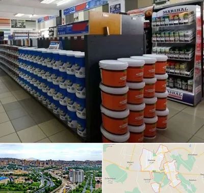 فروشگاه رنگ ساختمانی در شهریار