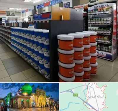 فروشگاه رنگ ساختمانی در آستانه اشرفیه