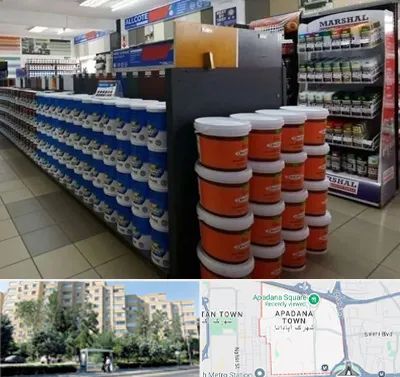 فروشگاه رنگ ساختمانی در آپادانا