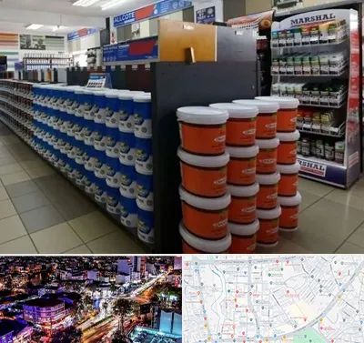 فروشگاه رنگ ساختمانی در منظریه رشت 