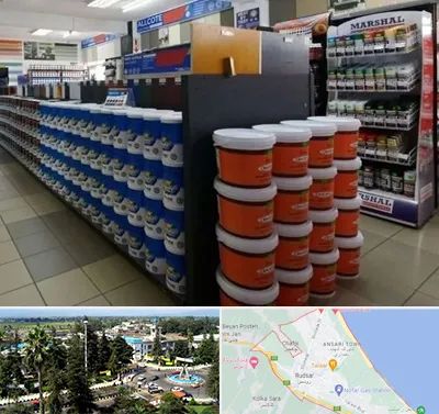 فروشگاه رنگ ساختمانی در رودسر