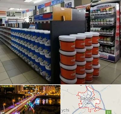 فروشگاه رنگ ساختمانی در سقز