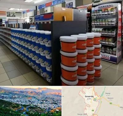 فروشگاه رنگ ساختمانی در سنندج