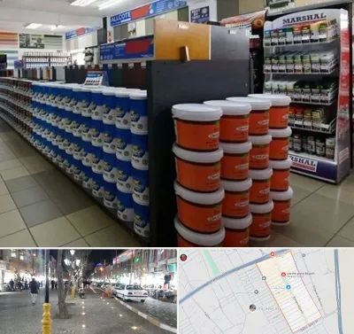 فروشگاه رنگ ساختمانی در باغ فیض اسلامشهر