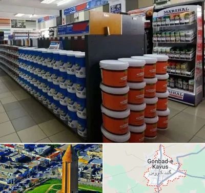 فروشگاه رنگ ساختمانی در گنبد کاووس
