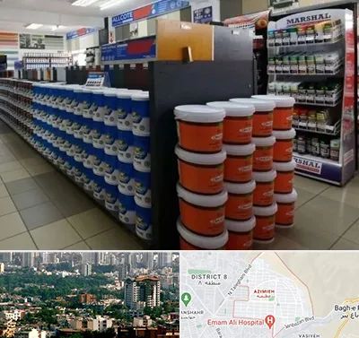 فروشگاه رنگ ساختمانی در عظیمیه کرج 