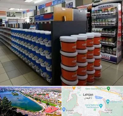 فروشگاه رنگ ساختمانی در لاهیجان