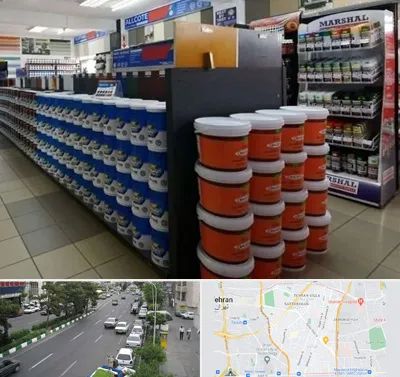 فروشگاه رنگ ساختمانی در ستارخان 