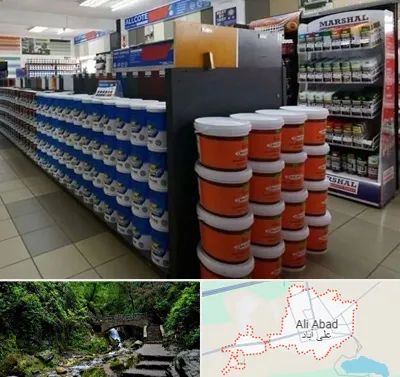 فروشگاه رنگ ساختمانی در علی آباد کتول