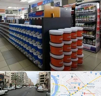 فروشگاه رنگ ساختمانی در زیتون کارمندی اهواز 