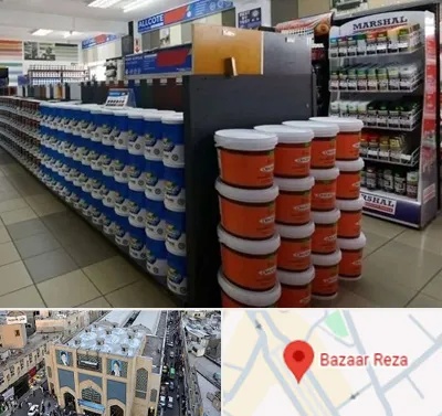 فروشگاه رنگ ساختمانی در بازار رضا مشهد