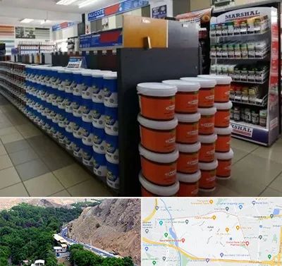 فروشگاه رنگ ساختمانی در کن 