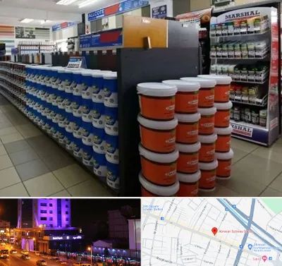 فروشگاه رنگ ساختمانی در آبرسان تبریز