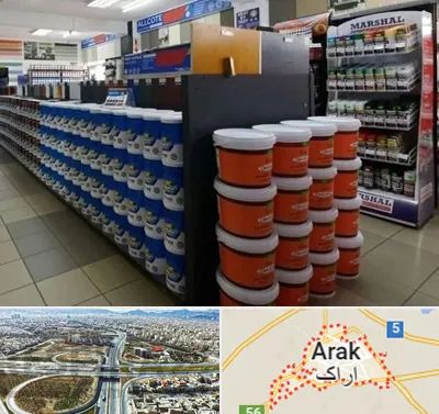 فروشگاه رنگ ساختمانی در اراک