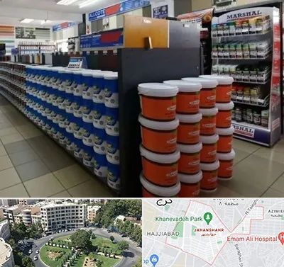 فروشگاه رنگ ساختمانی در جهانشهر کرج 