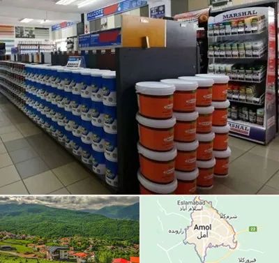 فروشگاه رنگ ساختمانی در آمل