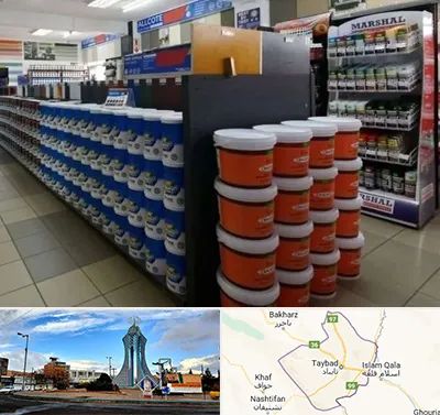 فروشگاه رنگ ساختمانی در تایباد