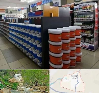 فروشگاه رنگ ساختمانی در کردان