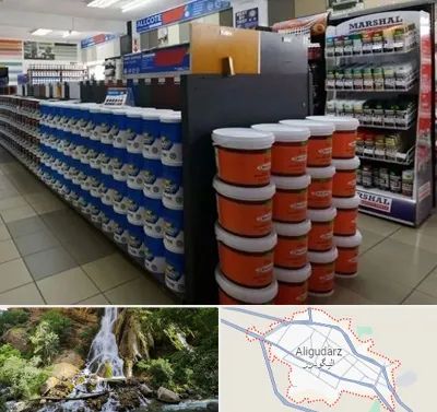 فروشگاه رنگ ساختمانی در الیگودرز