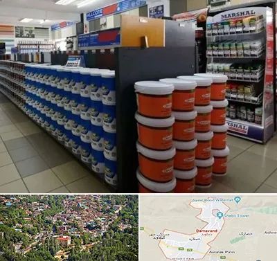 فروشگاه رنگ ساختمانی در دماوند