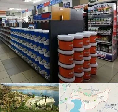 فروشگاه رنگ ساختمانی در شبستر