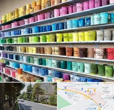 رنگ فروشی در مهرویلا کرج 