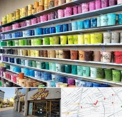 رنگ فروشی در عطاران قم