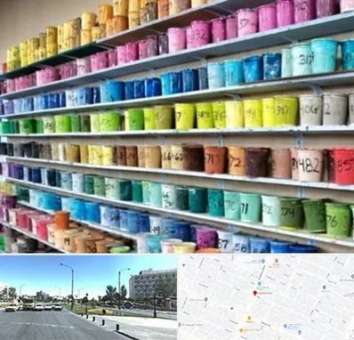 رنگ فروشی در بلوار کلاهدوز مشهد 
