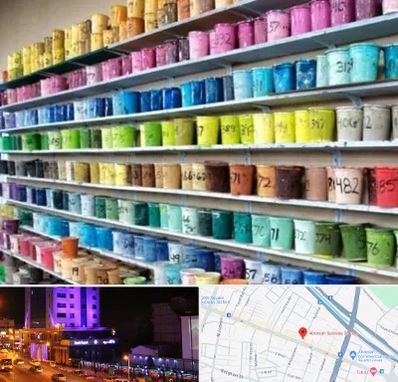 رنگ فروشی در آبرسان تبریز