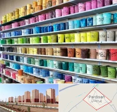 رنگ فروشی در پردیسان قم