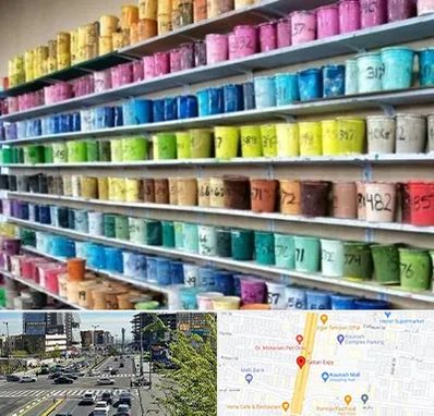 رنگ فروشی در ستاری 