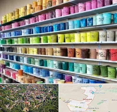 رنگ فروشی در دماوند