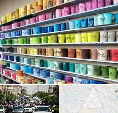 رنگ فروشی در سیدی مشهد