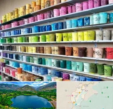 رنگ فروشی در رودبار