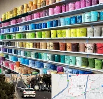 رنگ فروشی در خطیب تبریز