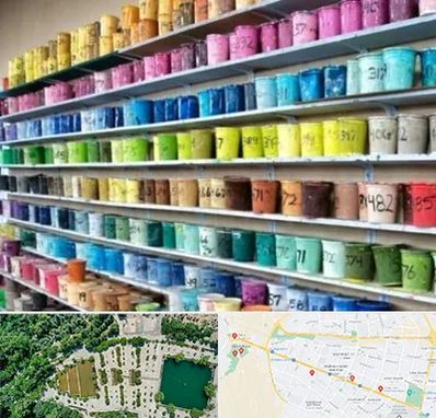 رنگ فروشی در وکیل آباد مشهد 