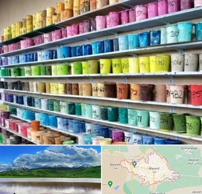 رنگ فروشی در مرند