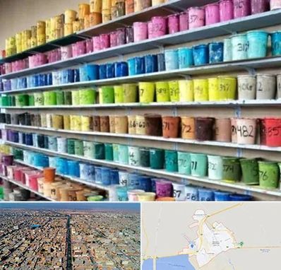 رنگ فروشی در بندر ماهشهر