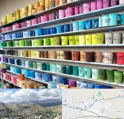 رنگ فروشی در رودهن