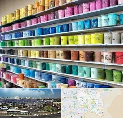 رنگ فروشی در منطقه 15 تهران 