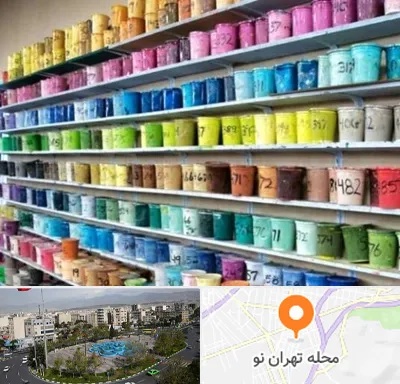 رنگ فروشی در تهران نو