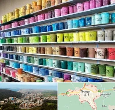 رنگ فروشی در گرگان