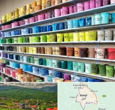 رنگ فروشی در آمل