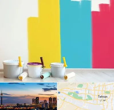 فروش رنگ اکلیریک در غرب تهران 