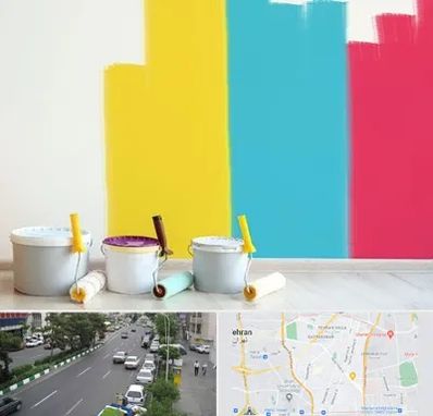 فروش رنگ اکلیریک در ستارخان 