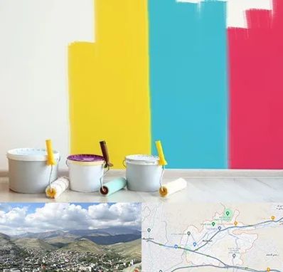 فروش رنگ اکلیریک در رودهن