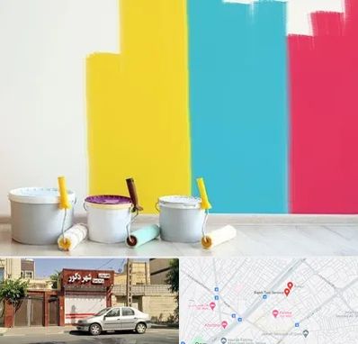 فروش رنگ اکلیریک در باجک قم